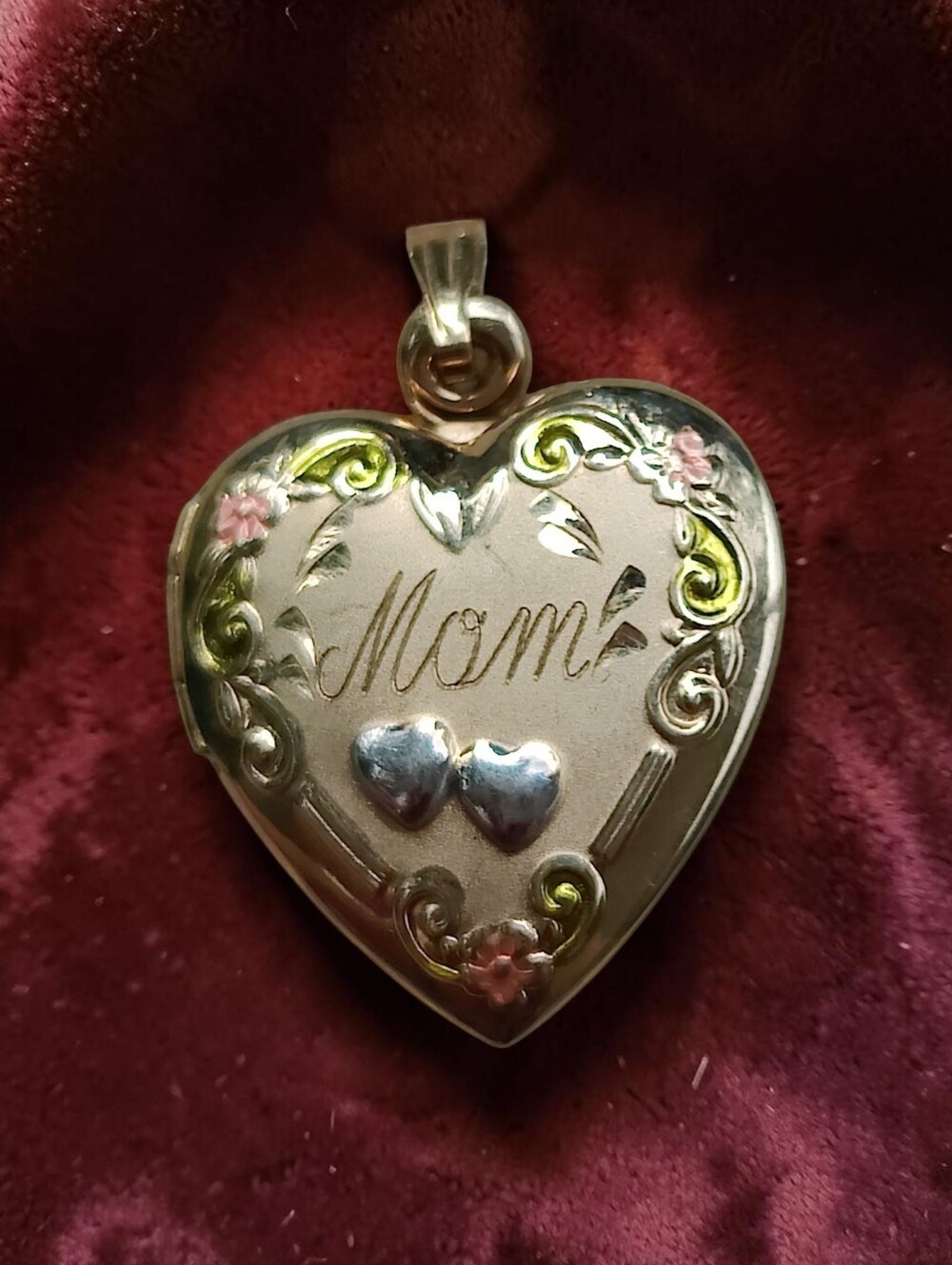 Vintage 14K GF Mom Locket Pendant